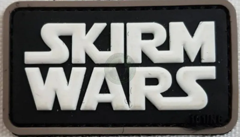 3D PVC, Skirm Wars, Sort/Hvid