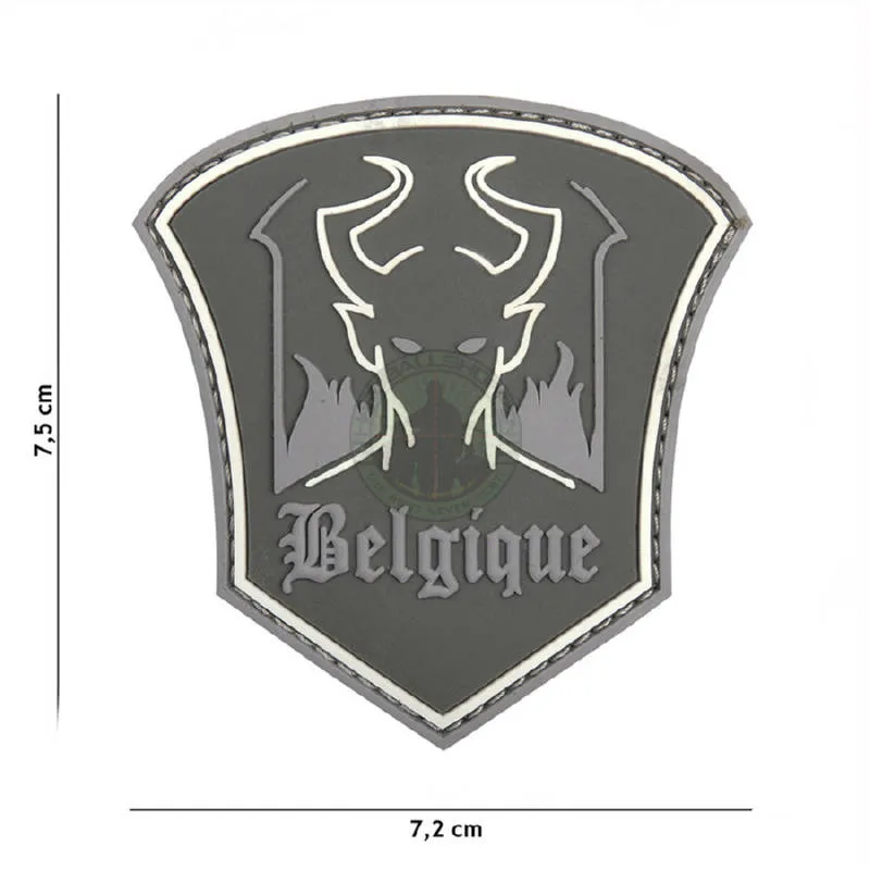 3D PVC, Belgique Devil, Grå