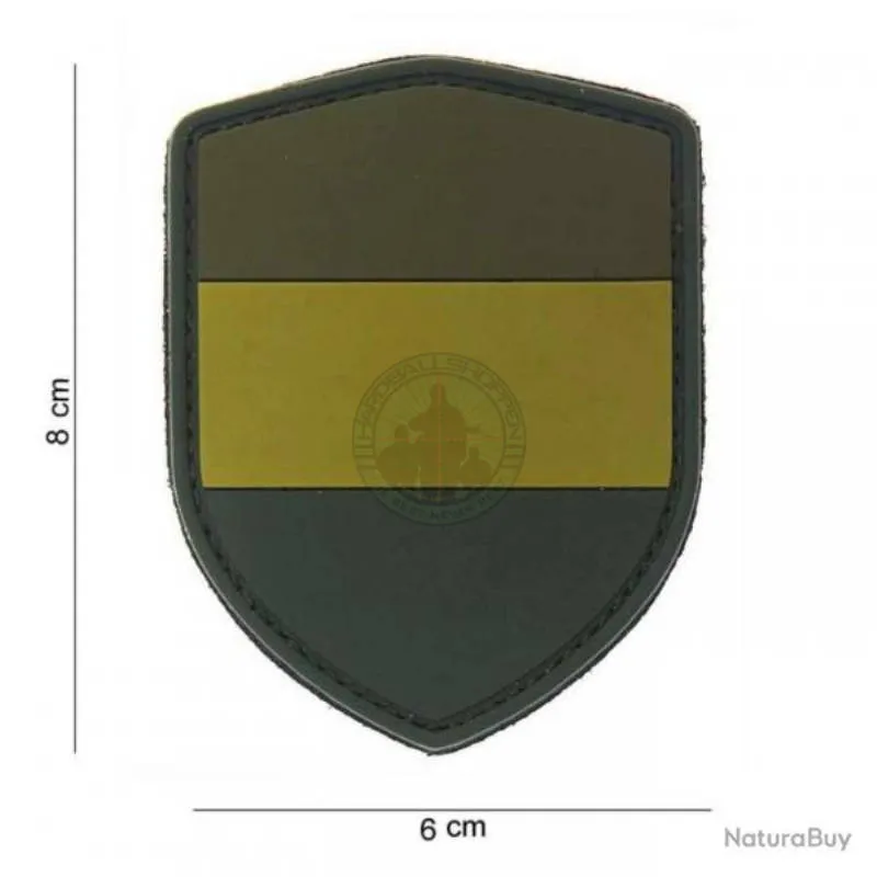 3D PVC, Netherlands Skjold, Grøn