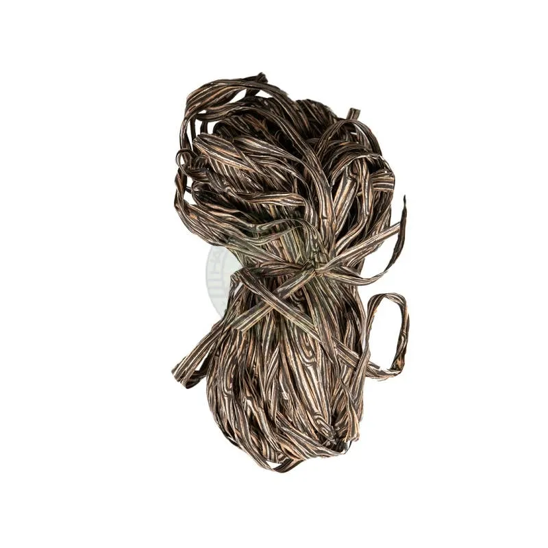 Artificial Camouflage Grass SilkGrass Raffia, Brun