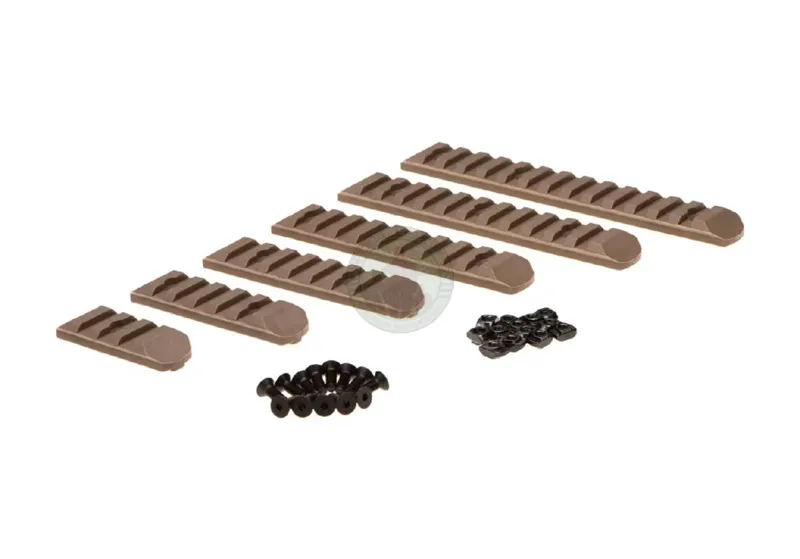KeyMod & M-LOK Rail Set 6-PACK · Tan / FDE