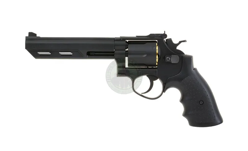 HFC – HG-133B Revolver, GNB, Sort · Negro