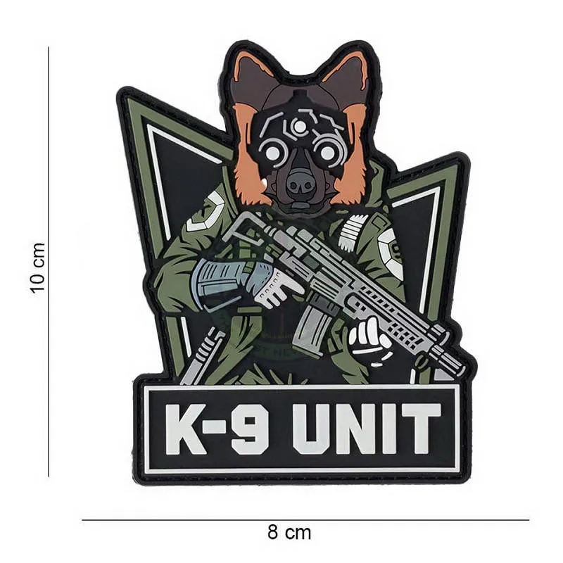 3D PVC, K-9 Unit Glow in the Dark