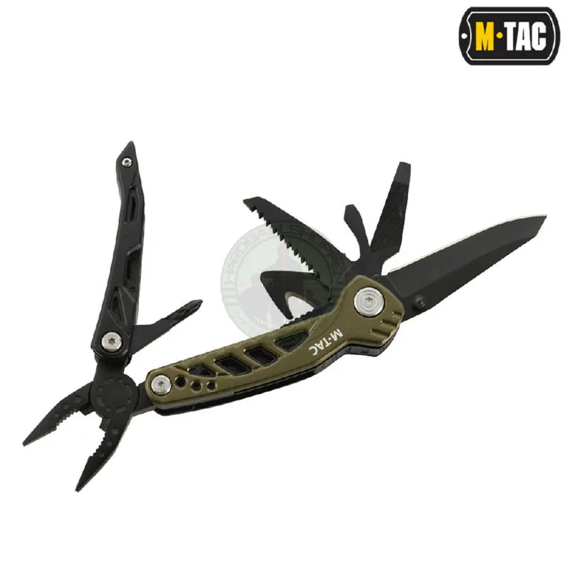 Multitool, (7 Tools), Grøn/Sort