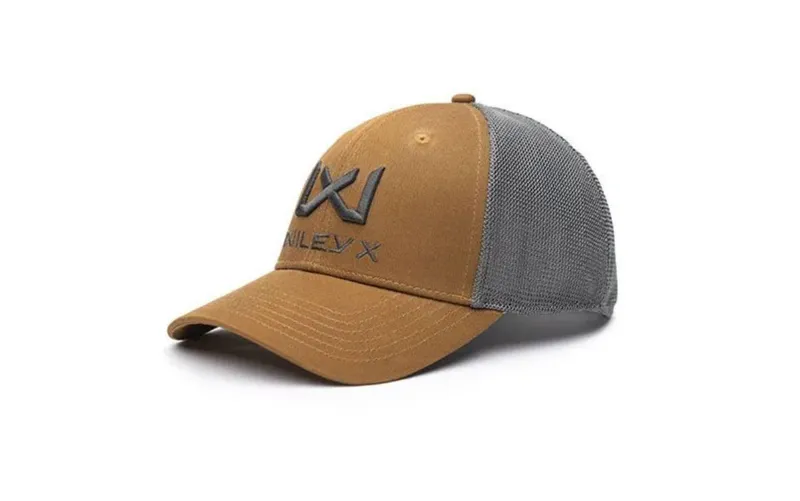 WileyX – Trucker Cap, – WX Logo · Tan grey