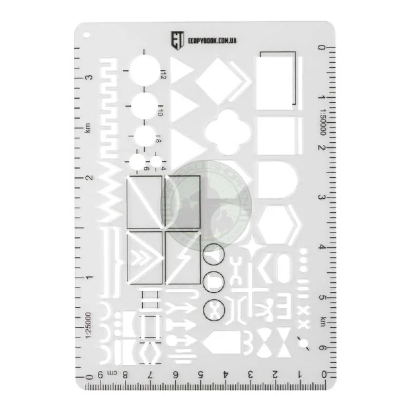 Ecopybook Tactical Ruler TZ NATO