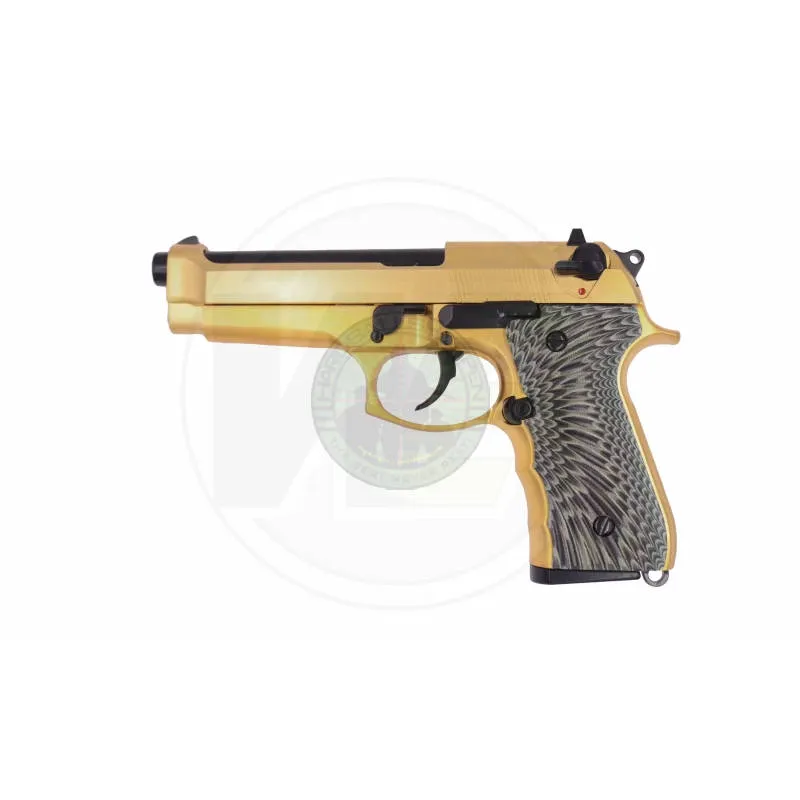 WE – M92 Eagle, Guld · Negro