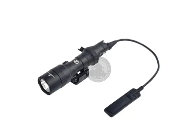 M300C Mini Scout Flashlight with Dual Switch IR LED, Sort