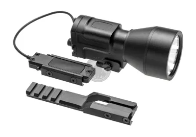 K-2U Flashlight 1000 Lumen, Sort