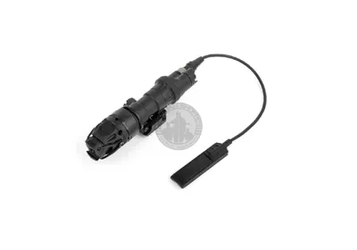 KIJI K1 Tactical Flashlight Med Dual Switch, 500 Lumen, Sort