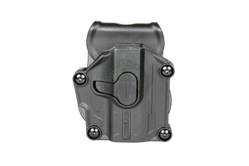 Cytac Mega-Fit Compact Universal Holster, Højre, Sort