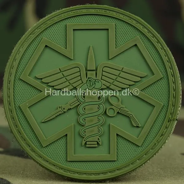 3D PVC, para Medic, Grøn-Grøn