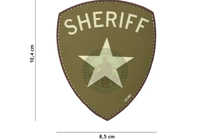 3D PVC, Sheriff, Oliven