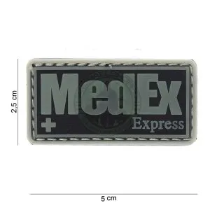 3D PVC, Medex Express, Sort Hvid