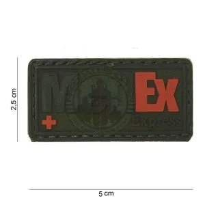 3D PVC, Medex Express, Grøn · Naranja