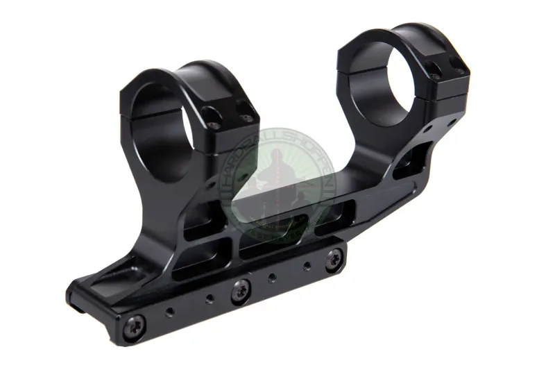 One-Piece Scope Mount · Negro