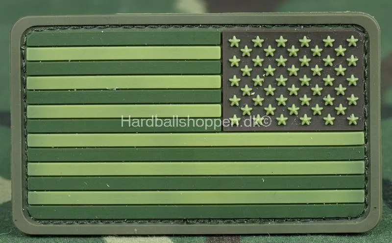 US Flag Rev PVC