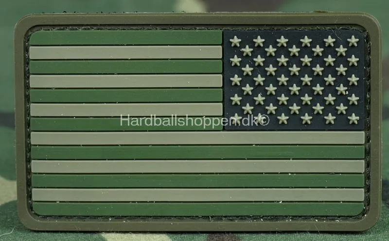US Flag Rev PVC
