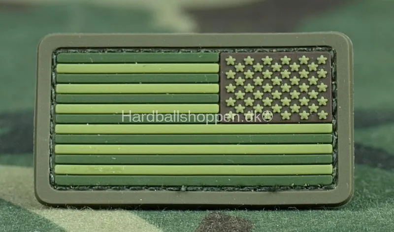 US Flag PVC Mini Rev
