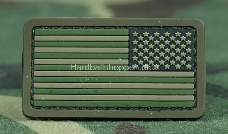 US Flag PVC Mini Rev
