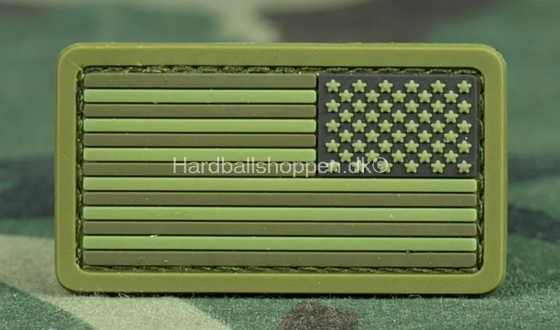 US Flag PVC Mini Rev