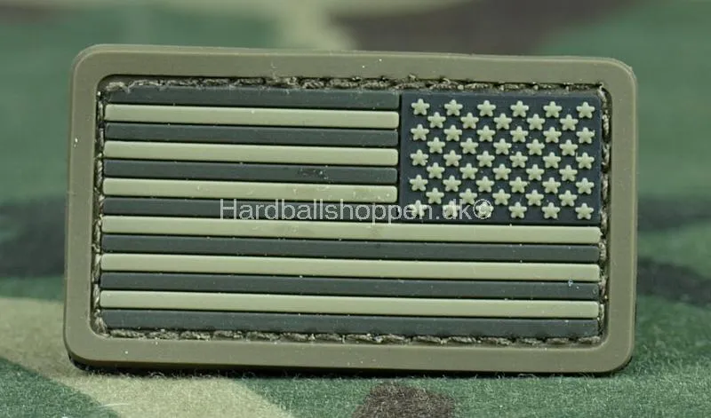 US Flag PVC Mini Rev
