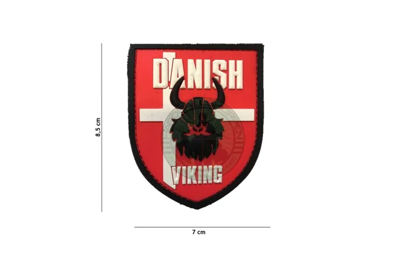 3D PVC, Danish Viking, Rød