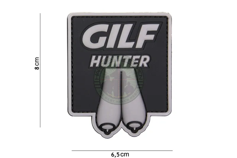 3D PVC, GILF Hunter, Grå/Sort