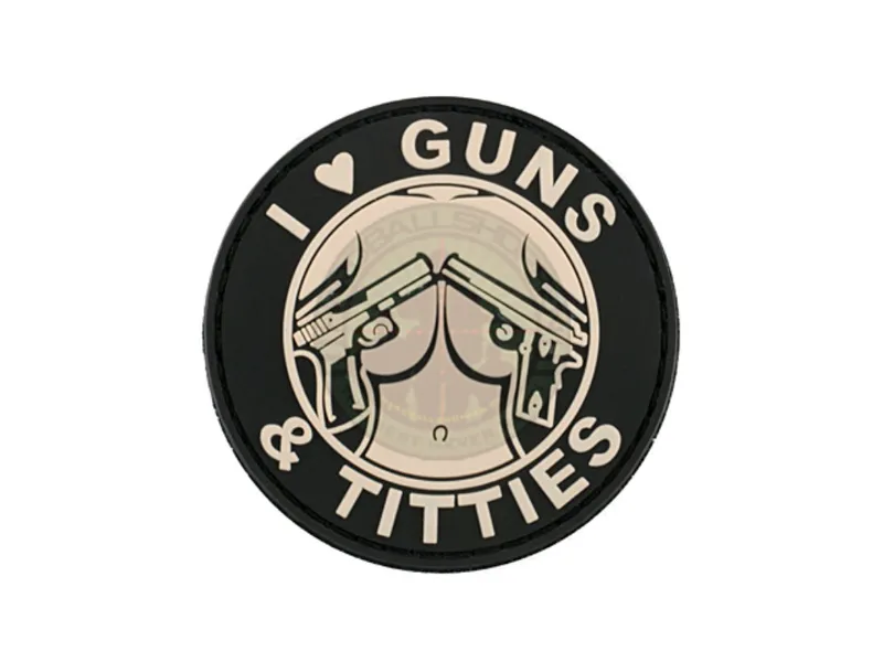 PVC Patch Guns & Titties · Rosa