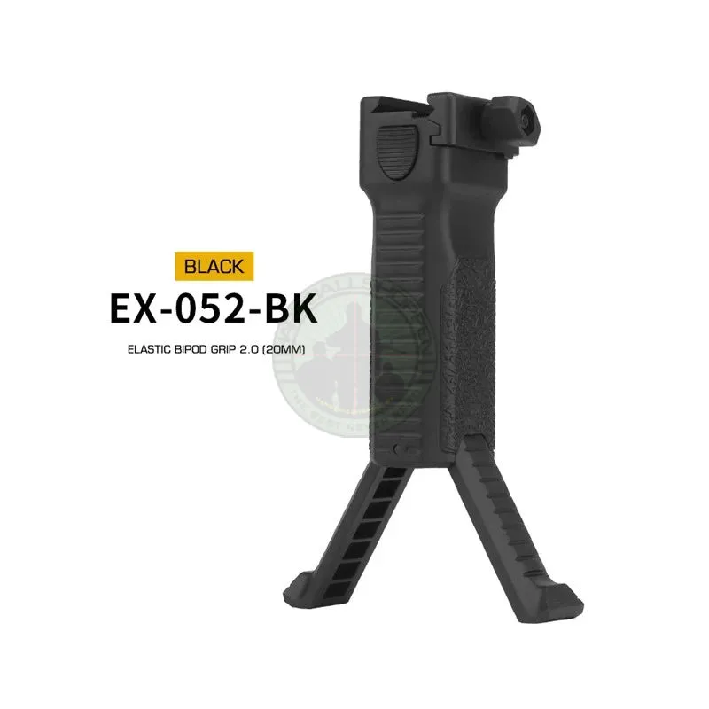 Elastic Bipod Grip 2.0, Sort