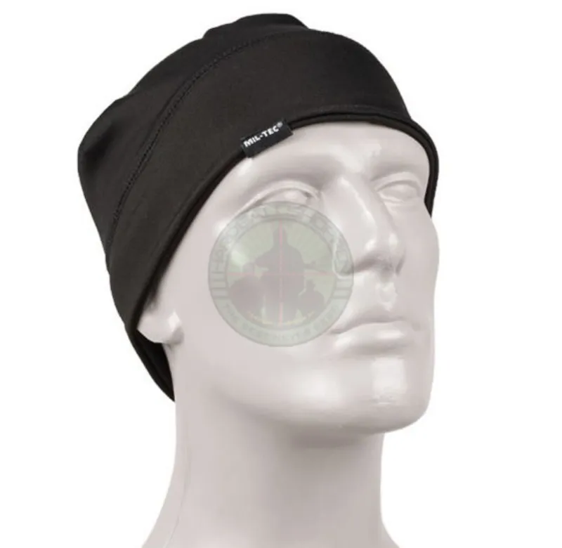 Miltec – Beanie, Hue, Fleece, Sort