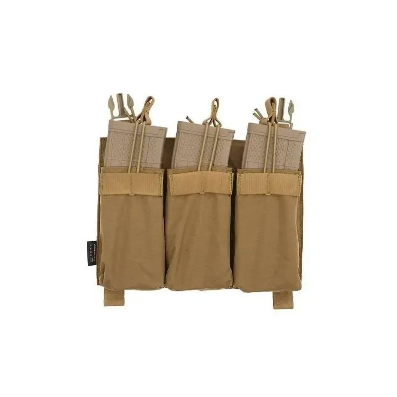 Triple con Clips Superiores M4 · Tan / FDE