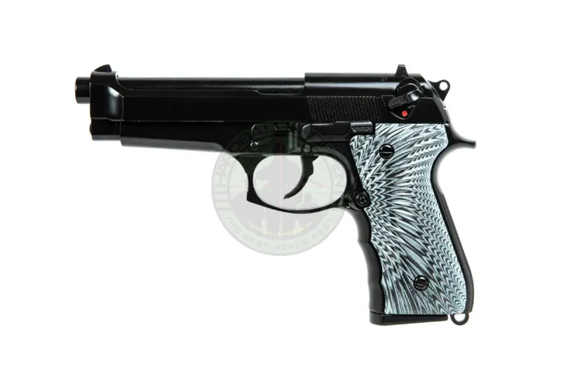 WE – M92 EAGLE Full-Auto (MO17), Sort · Negro