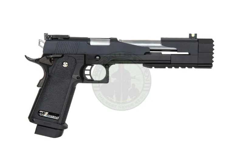 WE – Hi-Capa 7 Dragon A (Full Auto), Sort · Negro