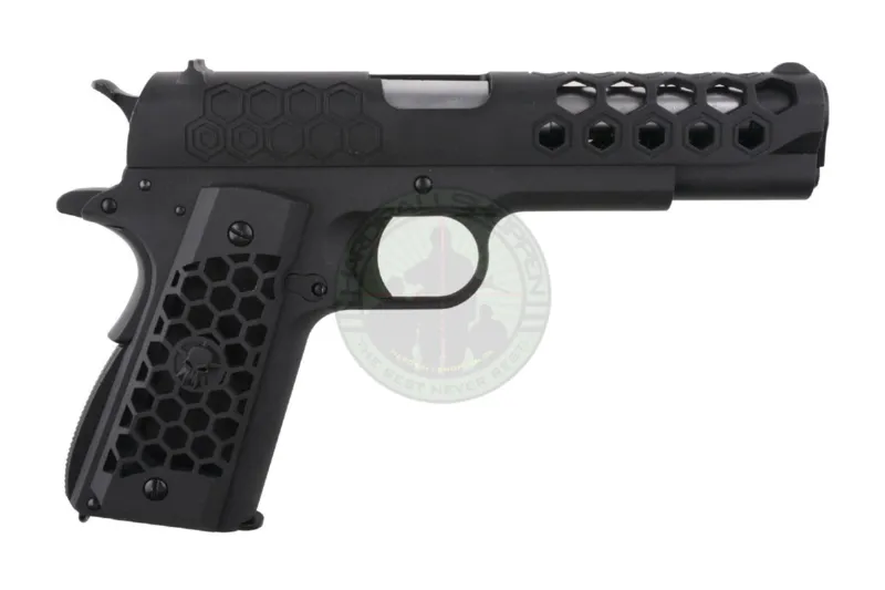 WE – 1911 Hex Cut V.3, Sort · Negro
