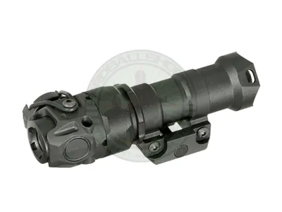 KIJI K1 Tactical Flashlight, 500 Lumen, Sort
