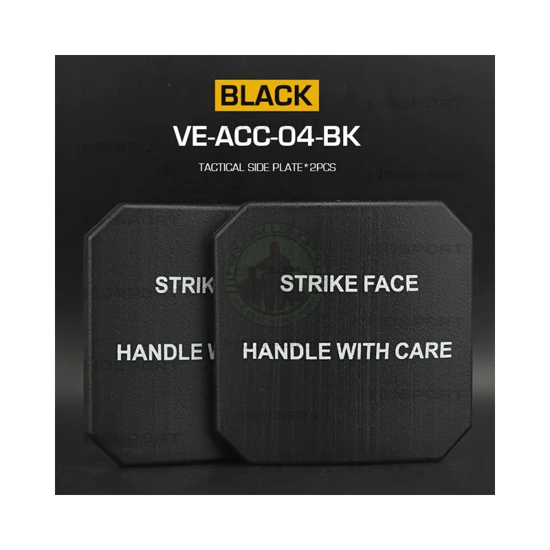 Tactical Side Pads 6×6” Dummy – Plastic (2PCS) – Sort