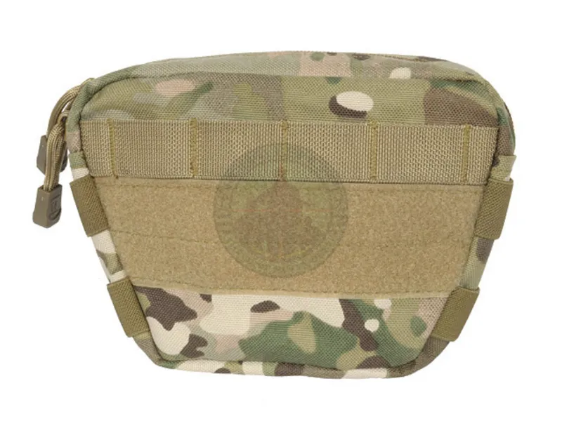 Drop Down Under Zip Pouch for Plate Carrier · Multicam