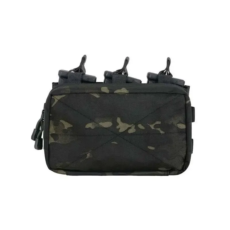 Triple M4 y Utility Pouch · Multicam Black