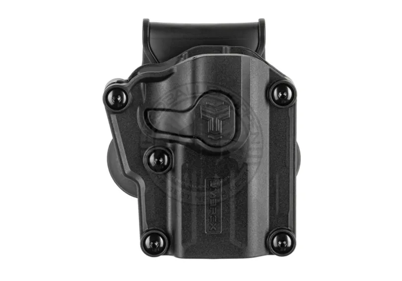 Multifit Polymer Paddle Holster, Sort