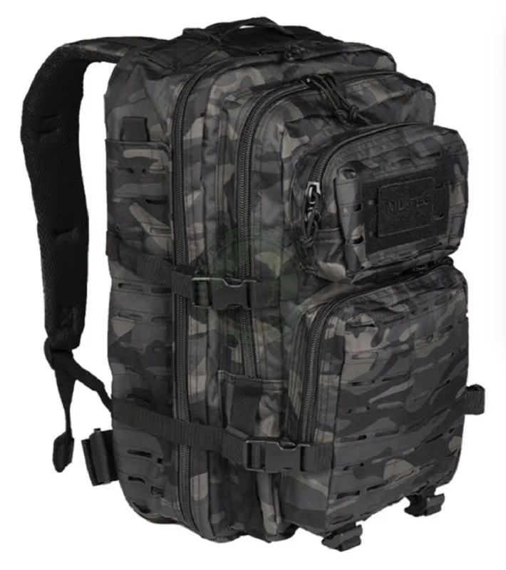 Miltec – US Assault Pack, LaserCut, Large · Camo