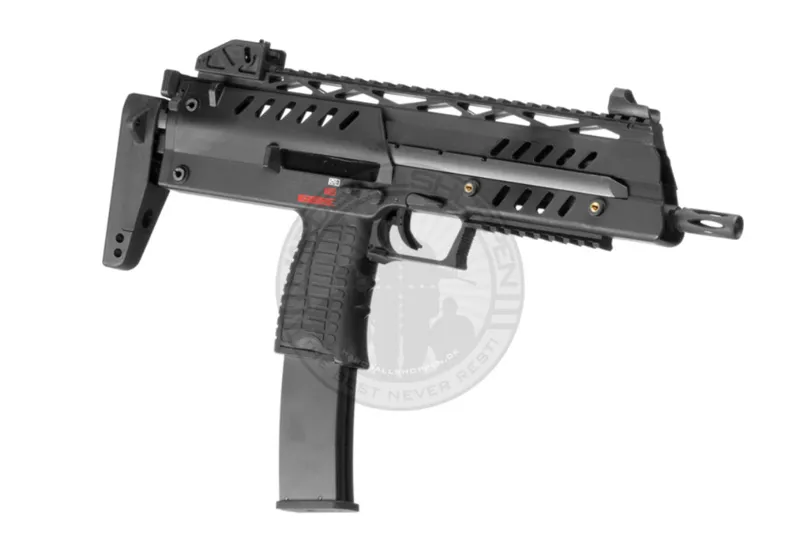 WE – SMG-8 Gbr, Sort · Negro