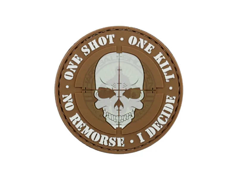 3D PVC, One Shot One Kill · Tan / FDE