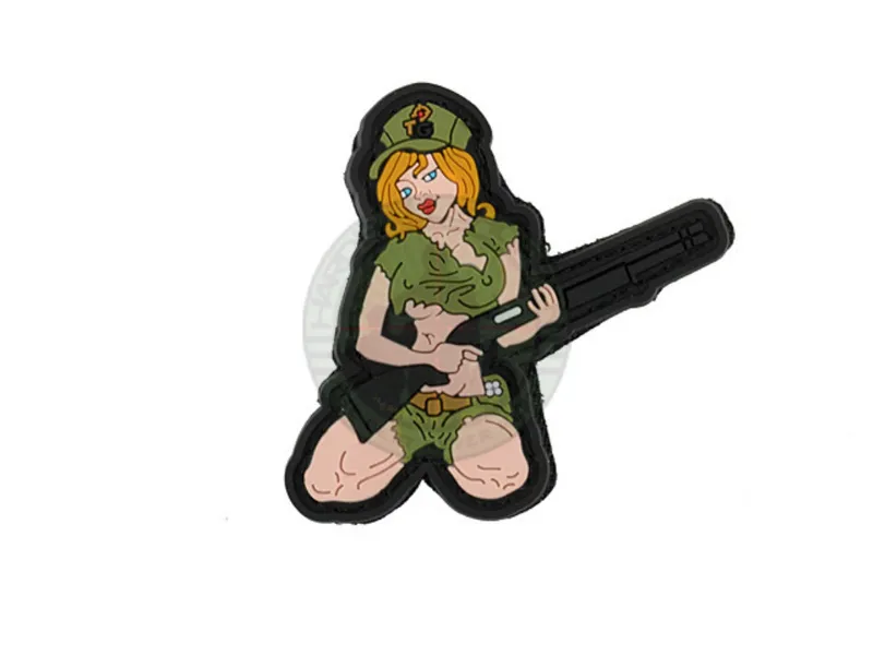 3D PVC, Shotgun Girl · Negro