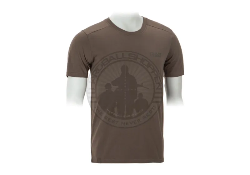 Clawgear – Basic Tee, Stonegrey · Verde / OD