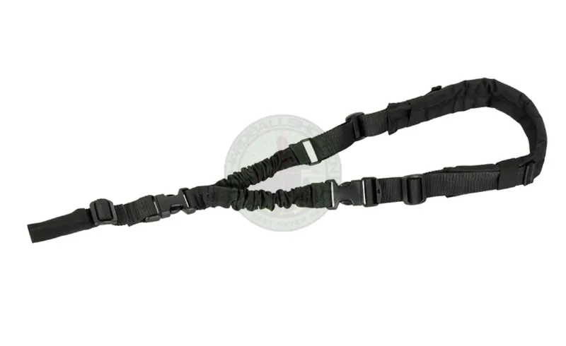 Padded Single Point Sling Med 2 Montager – Sort