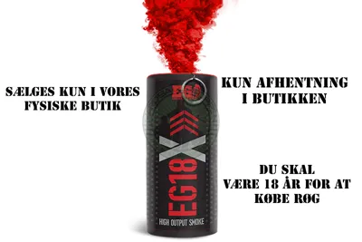 EG18X Smoke Grenade, Rød
