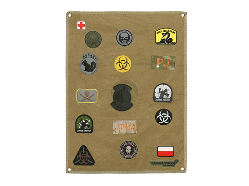 Patch Loop Wall · Tan / FDE