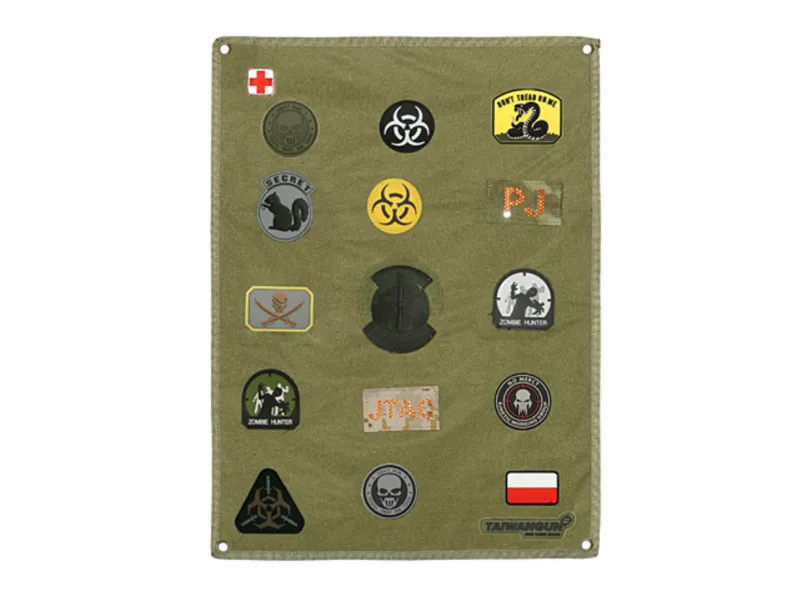 Patch Loop Wall – Oliven