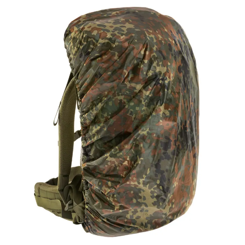 Miltec – Rygsæk Overtræk,, 80 Ltr · Flecktarn